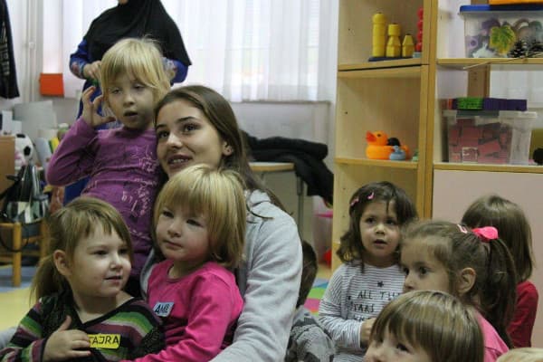 Interact-Mitglieder besuchten den Kindergarten des SOS-Kinderdorfs in Sarajevo - pregled slike 2