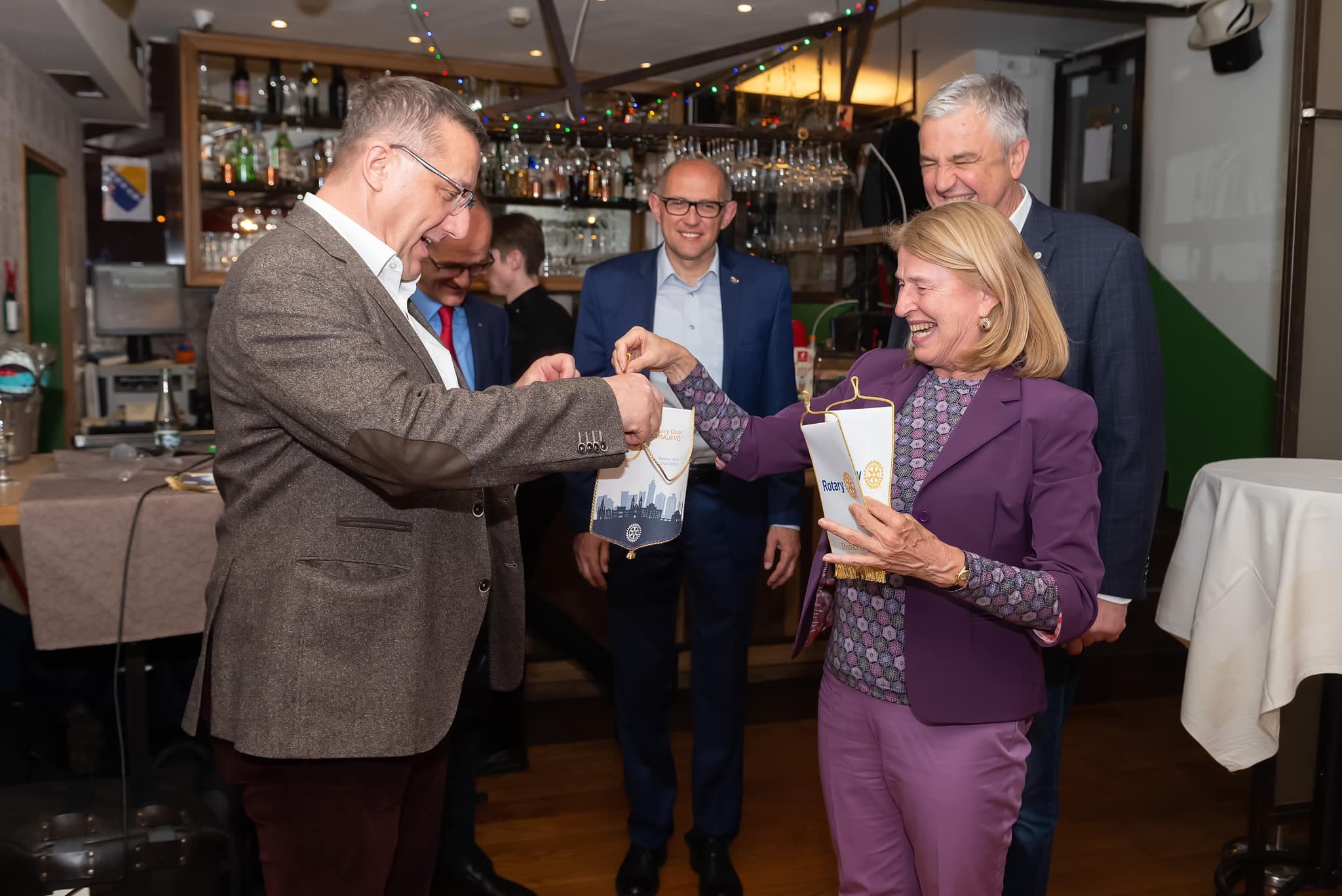 Domaćini rotarijancima iz bečkih klubova - pregled slike 2