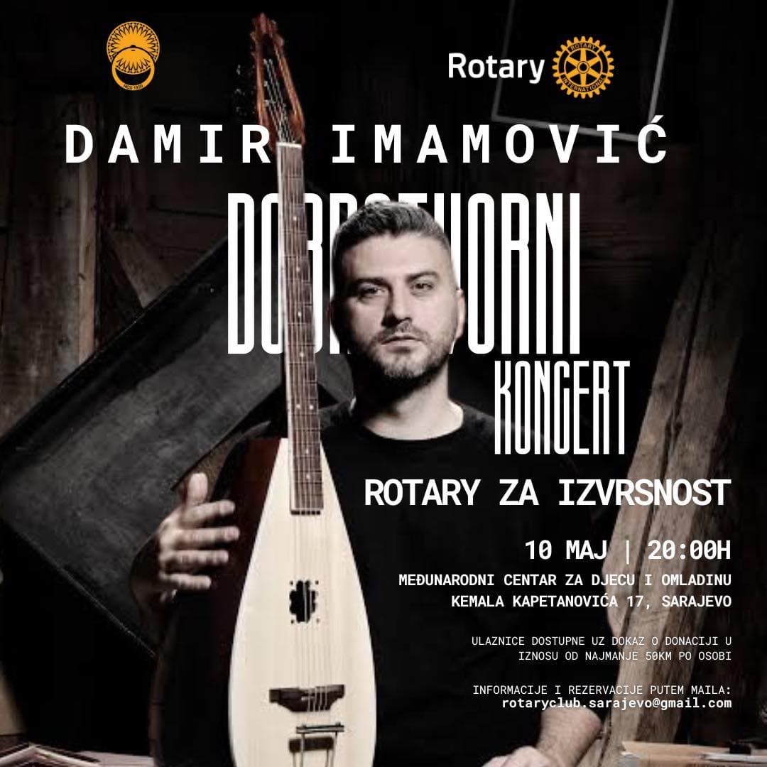 Event image: 🎶 Rotary za izvrsnost - Humanitarni koncert 🎶