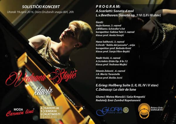 Vedrana Stojić Concert Held - slika 1
