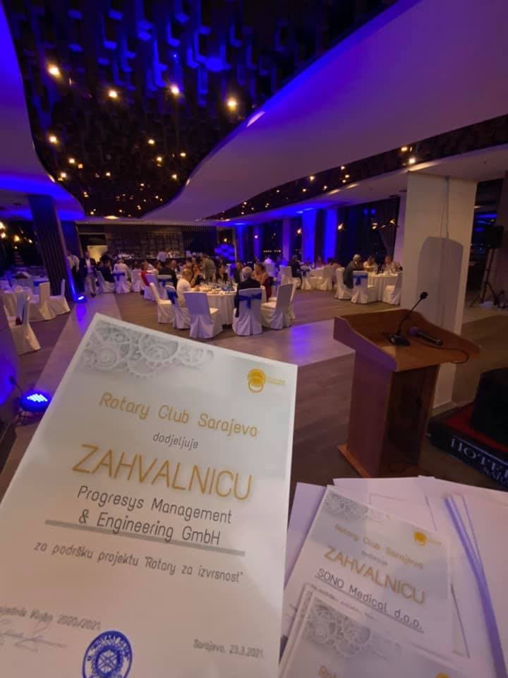 Thanking partners of the "Rotary for Excellence" project - slika 1